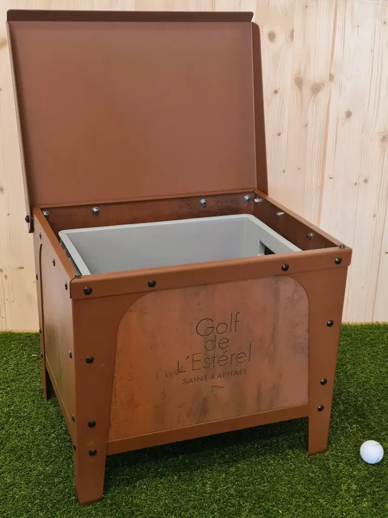Hyse - Boite à semence, sable, divot mix