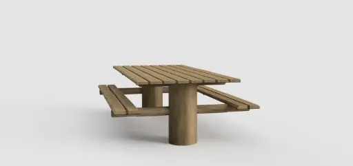 [MTB024] Esprit des bois - Mono- sans pieds bancs