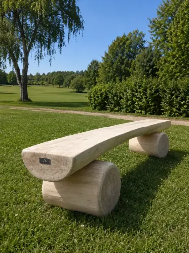 [G-BA026] Oleg - Banc en bois massif non traité 